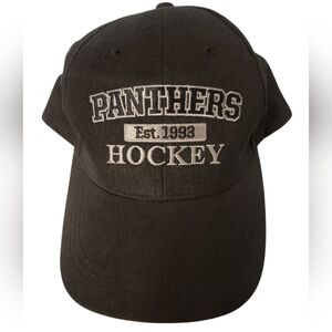 Corporate Edge FL Panthers Hockey Est. 1993 Black Hat Embroided UNISEX PREOWNED